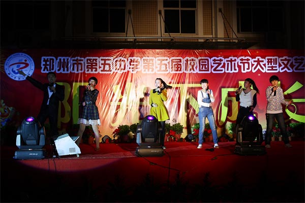 郑州五中2012艺术节照片1